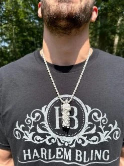 Heavy 3D San Judas St Jude Real 925 Silver 14k Yellow Rose Gold Pendant Necklace 25 Heavy 3D San Judas St Jude Real 925 Silver 14k Yellow Rose Gold Pendant Necklace -Harlem Bling Shop harlembling heavy 3d san judas st jude real 925 silver 14k yellow rose gold pendant necklace 37847.1689291030