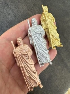 Heavy 3D San Judas St Jude Real 925 Silver 14k Yellow Rose Gold Pendant Necklace 34 Heavy 3D San Judas St Jude Real 925 Silver 14k Yellow Rose Gold Pendant Necklace -Harlem Bling Shop harlembling heavy 3d san judas st jude real 925 silver 14k yellow rose gold pendant necklace 74736.1689291244