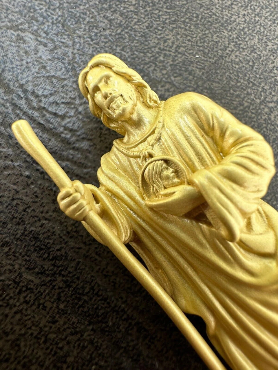 Heavy 3D San Judas St Jude Real 925 Silver 14k Yellow Rose Gold Pendant Necklace 11 Heavy 3D San Judas St Jude Real 925 Silver 14k Yellow Rose Gold Pendant Necklace - Image 9