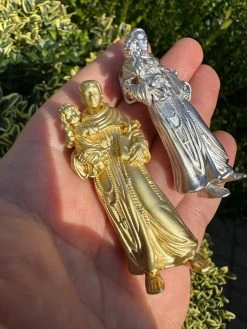 Heavy 3D St Joseph W Baby Jesus Real 925 Silver 14k Yellow Gold Pendant Necklace 27 Heavy 3D St Joseph W Baby Jesus Real 925 Silver 14k Yellow Gold Pendant Necklace -Harlem Bling Shop harlembling heavy 3d st joseph w baby jesus real 925 silver 14k yellow gold pendant necklace 37831.1698463906