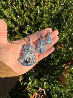 HEAVY Real Solid 925 Sterling Silver Plain Jesus Piece Pendant Necklace DETAILED 40 HEAVY Real Solid 925 Sterling Silver Plain Jesus Piece Pendant Necklace DETAILED -Harlem Bling Shop harlembling heavy real solid 925 sterling silver plain jesus piece pendant necklace detailed 13581.1702702706