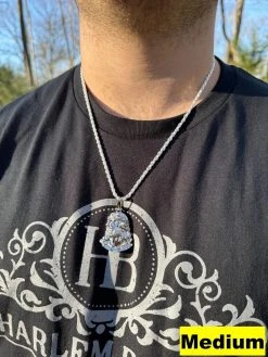 HEAVY Real Solid 925 Sterling Silver Plain Jesus Piece Pendant Necklace DETAILED 34 HEAVY Real Solid 925 Sterling Silver Plain Jesus Piece Pendant Necklace DETAILED -Harlem Bling Shop harlembling heavy real solid 925 sterling silver plain jesus piece pendant necklace detailed 19594.1702702735