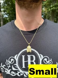 HEAVY SOLID Real 14k Gold Over 925 Sterling Silver Jesus Piece Pendant Necklace 39 HEAVY SOLID Real 14k Gold Over 925 Sterling Silver Jesus Piece Pendant Necklace -Harlem Bling Shop harlembling heavy solid real 14k gold over 925 sterling silver jesus piece pendant necklace 81301.1689117806