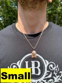 HEAVY SOLID Real 14k Rose Gold 925 Sterling Silver Jesus Piece Pendant - 1-2.5" 28 HEAVY SOLID Real 14k Rose Gold 925 Sterling Silver Jesus Piece Pendant - 1-2.5" -Harlem Bling Shop harlembling heavy solid real 14k rose gold 925 sterling silver jesus piece pendant 1 2.5 88071.1689204360
