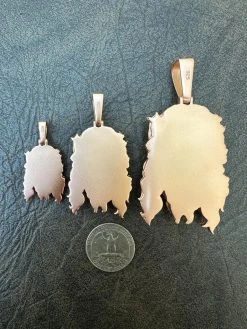 HEAVY SOLID Real 14k Rose Gold 925 Sterling Silver Jesus Piece Pendant Necklace 27 HEAVY SOLID Real 14k Rose Gold 925 Sterling Silver Jesus Piece Pendant Necklace -Harlem Bling Shop harlembling heavy solid real 14k rose gold 925 sterling silver jesus piece pendant necklace 10197.1689117727