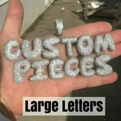 HipHop Real Custom Bubble Letter Name Pendant Iced Moissanite Pass Diamond Test 18 HipHop Real Custom Bubble Letter Name Pendant Iced Moissanite Pass Diamond Test -Harlem Bling Shop harlembling hiphop real custom bubble letter name pendant iced moissanite pass diamond test 05203.1664376515