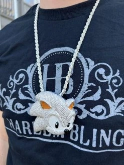 HUGE 3" 35.5ct MOISSANITE 925 Silver Sonic The Hedgehog Iced Pendant Necklace 34 HUGE 3" 35.5ct MOISSANITE 925 Silver Sonic The Hedgehog Iced Pendant Necklace -Harlem Bling Shop harlembling huge 3 35.5ct moissanite 925 silver sonic the hedgehog iced pendant necklace 49689.1675360605