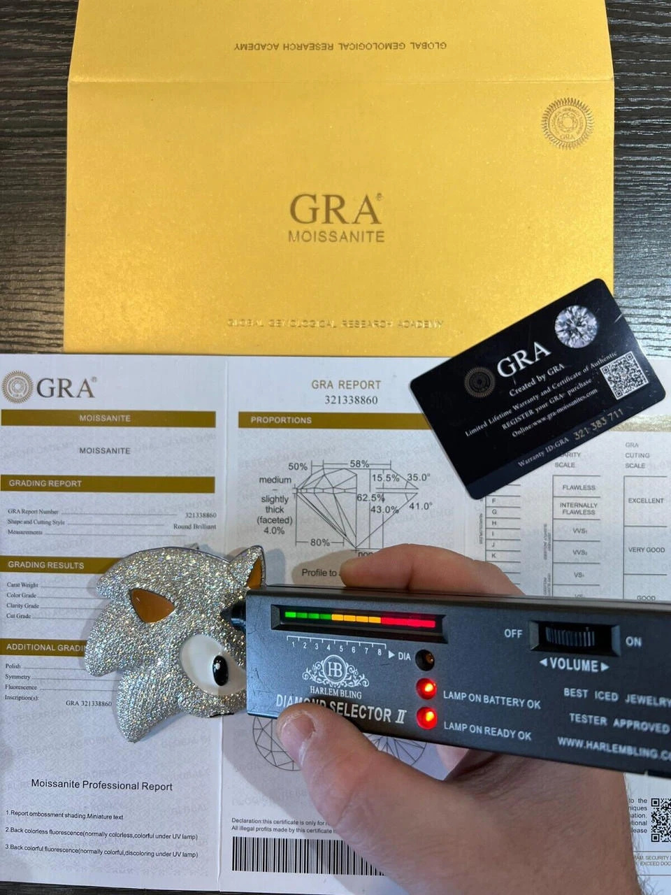 HUGE 3" 35.5ct MOISSANITE 925 Silver Sonic The Hedgehog Iced Pendant Necklace 8 HUGE 3" 35.5ct MOISSANITE 925 Silver Sonic The Hedgehog Iced Pendant Necklace - Image 6