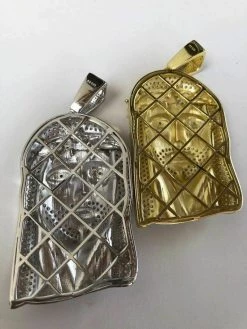 HUGE 3" Jesus Pendant Piece Solid 925 Silver 3ct ICY Diamond & Moon Cut Chain 19 HUGE 3" Jesus Pendant Piece Solid 925 Silver 3ct ICY Diamond & Moon Cut Chain -Harlem Bling Shop harlembling huge 3 jesus pendant piece solid 925 silver 3ct icy diamond and moon cut chain 39773.1664377792