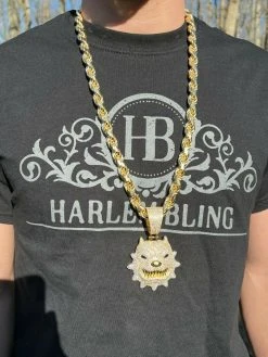 Huge 3.5" Iced Hip Hop 14K Gold Vermeil 925 Angry Pitbull Dog Pendant Necklace 17 Huge 3.5" Iced Hip Hop 14K Gold Vermeil 925 Angry Pitbull Dog Pendant Necklace -Harlem Bling Shop harlembling huge 3.5 iced hip hop 14k gold vermeil 925 angry pitbull dog pendant necklace 36291.1664359079