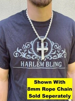 Iced 7ct Moissanite Huge 4" Real 925 Cross Pendant Men's Hip Hop Diamond Test ✅ 33 Iced 7ct Moissanite Huge 4" Real 925 Cross Pendant Men's Hip Hop Diamond Test ✅ -Harlem Bling Shop harlembling iced 7ct moissanite huge 4 real 925 cross pendant mens hip hop diamond test 50312.1664391017