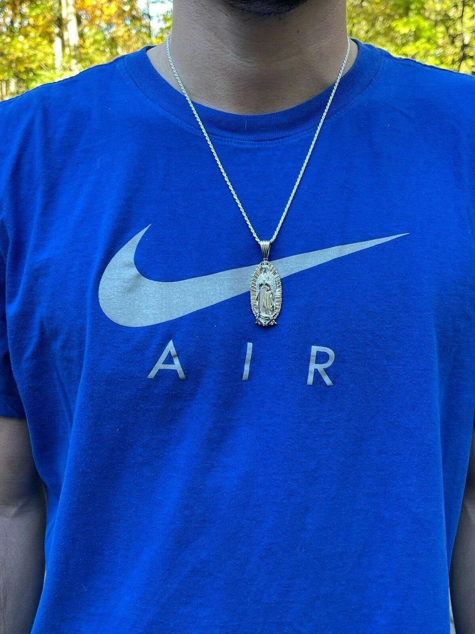 Iced Hip Hop Virgin Mary Pendant 925 Silver / Gold MOISSANITE Pass Diamond Test 13 Iced Hip Hop Virgin Mary Pendant 925 Silver / Gold MOISSANITE Pass Diamond Test - Image 11