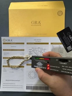 Iced MOISSANITE Clasp 14k Gold Over Stainless Rope Bracelet 4-6mm Pass Tester ✅ -Harlem Bling Shop harlembling iced moissanite clasp 14k gold over stainless rope bracelet 4 6mm pass tester 64285.1678388161