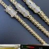 Iced MOISSANITE Clasp 14k Gold Plate Stainless Steel Franco Chain Necklace 4-6mm 1 Iced MOISSANITE Clasp 14k Gold Plate Stainless Steel Franco Chain Necklace 4-6mm -Harlem Bling Shop harlembling iced moissanite clasp 14k gold plate stainless steel franco chain necklace 4 6mm 78535.1690849062