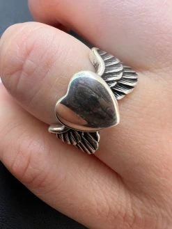 Irish Claddagh Friendship And Love 925 Sterling Silver Ring Heart W. Feathers 12 Irish Claddagh Friendship And Love 925 Sterling Silver Ring Heart W. Feathers -Harlem Bling Shop harlembling irish claddagh friendship and love 925 sterling silver ring heart w feathers 38313.1664301493