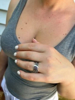 Irish Claddagh Friendship And Love 925 Sterling Silver Ring Heart W. Feathers 17 Irish Claddagh Friendship And Love 925 Sterling Silver Ring Heart W. Feathers -Harlem Bling Shop harlembling irish claddagh friendship and love 925 sterling silver ring heart w feathers 49768.1664301369