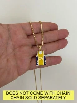 Kobe Bryant 24 Basketball Pendant Real 925 Sterling Silver / Gold Necklace 1" 18 Kobe Bryant 24 Basketball Pendant Real 925 Sterling Silver / Gold Necklace 1" -Harlem Bling Shop harlembling kobe bryant 24 basketball pendant real 925 sterling silver gold necklace 1 51872.1664373005