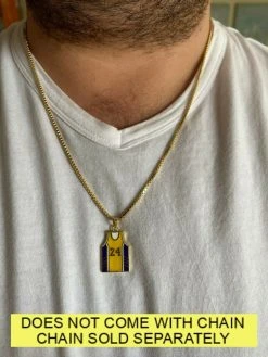 Kobe Bryant 24 Basketball Pendant Real 925 Sterling Silver / Gold Necklace 1" 15 Kobe Bryant 24 Basketball Pendant Real 925 Sterling Silver / Gold Necklace 1" -Harlem Bling Shop harlembling kobe bryant 24 basketball pendant real 925 sterling silver gold necklace 1 79763.1664387687