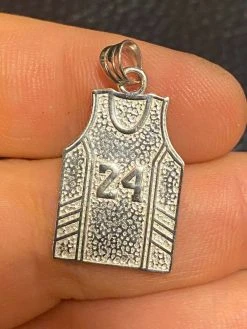 Kobe Bryant 24 Jersey Autograph Pendant Real 925 Sterling Silver / Gold Necklace -Harlem Bling Shop harlembling kobe bryant 24 jersey autograph pendant real 925 sterling silver gold necklace 88170.1664377550