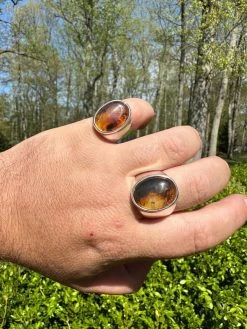 Large Genuine Baltic Amber Stone Mens Real Solid 925 Sterling Silver Signet Ring 34 Large Genuine Baltic Amber Stone Mens Real Solid 925 Sterling Silver Signet Ring -Harlem Bling Shop harlembling large genuine baltic amber stone mens real solid 925 sterling silver signet ring 33644.1682195056