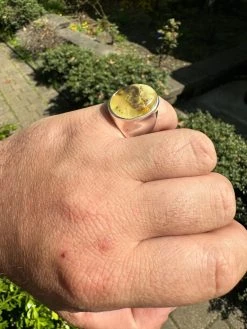 Large Genuine Baltic Amber Stone Mens Real Solid 925 Sterling Silver Signet Ring 41 Large Genuine Baltic Amber Stone Mens Real Solid 925 Sterling Silver Signet Ring -Harlem Bling Shop harlembling large genuine baltic amber stone mens real solid 925 sterling silver signet ring 50978.1682195086