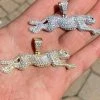 Large Real 925 Sterling Panther Cheetah Puma Pendant Necklace Iced Gold Silver 1 Large Real 925 Sterling Panther Cheetah Puma Pendant Necklace Iced Gold Silver -Harlem Bling Shop harlembling large real 925 sterling panther cheetah puma pendant necklace iced gold silver 00423.1664388861