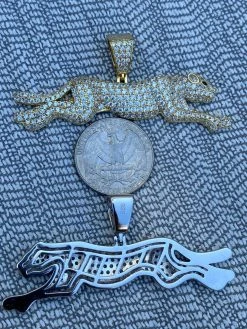 Large Real 925 Sterling Panther Cheetah Puma Pendant Necklace Iced Gold Silver 25 Large Real 925 Sterling Panther Cheetah Puma Pendant Necklace Iced Gold Silver -Harlem Bling Shop harlembling large real 925 sterling panther cheetah puma pendant necklace iced gold silver 01243.1665669683