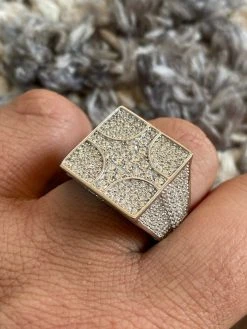 Large Real Solid 925 Sterling Silver Mens Diamond Ring Hip Hop 18mm Square Iced 25 Large Real Solid 925 Sterling Silver Mens Diamond Ring Hip Hop 18mm Square Iced -Harlem Bling Shop harlembling large real solid 925 sterling silver mens diamond ring hip hop 18mm square iced 80527.1664374124