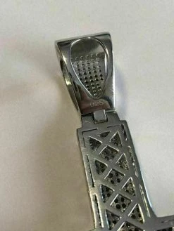 Large Solid 925 Silver Mens Cross 5ct Diamonds 3.25” BIG Hip Hop Pendant Jesus 21 Large Solid 925 Silver Mens Cross 5ct Diamonds 3.25” BIG Hip Hop Pendant Jesus -Harlem Bling Shop harlembling large solid 925 silver mens cross 5ct diamonds 3.25 big hip hop pendant jesus 12886.1664396841