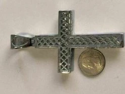Large Solid 925 Silver Mens Cross 5ct Diamonds 3.25” BIG Hip Hop Pendant Jesus 20 Large Solid 925 Silver Mens Cross 5ct Diamonds 3.25” BIG Hip Hop Pendant Jesus -Harlem Bling Shop harlembling large solid 925 silver mens cross 5ct diamonds 3.25 big hip hop pendant jesus 69981.1664389815