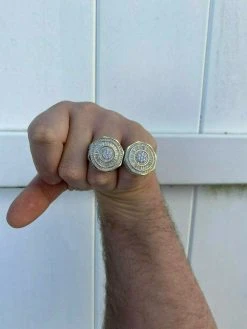 Large Solid Real 925 Sterling Silver 14k Gold Finish Baguette Pinky Ring Hip Hop 24 Large Solid Real 925 Sterling Silver 14k Gold Finish Baguette Pinky Ring Hip Hop -Harlem Bling Shop harlembling large solid real 925 sterling silver 14k gold finish baguette pinky ring hip hop 21038.1664398480