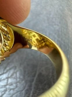 Lion W. Moissanite Baguette Crown 3D Mens Ring - 14k Gold Over Real 925 Silver 33 Lion W. Moissanite Baguette Crown 3D Mens Ring - 14k Gold Over Real 925 Silver -Harlem Bling Shop harlembling lion w moissanite baguette crown 3d mens ring 14k gold over real 925 silver 72271.1690329853