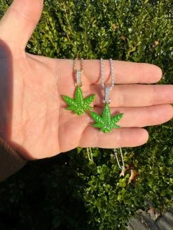 Marijuana Pendant Moissanite 925 Silver Marijuana Weed Leaf Pendant Necklace 34 Marijuana Pendant Moissanite 925 Silver Marijuana Weed Leaf Pendant Necklace -Harlem Bling Shop harlembling marijuana pendant moissanite 925 silver marijuana weed leaf pendant necklace 66629.1702443282