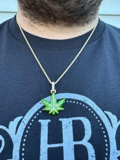 Marijuana Pendant Moissanite 925 Silver Marijuana Weed Leaf Pendant Necklace 29 Marijuana Pendant Moissanite 925 Silver Marijuana Weed Leaf Pendant Necklace -Harlem Bling Shop harlembling marijuana pendant moissanite 925 silver marijuana weed leaf pendant necklace 92643.1702443296