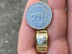 Men 14k Gold 925 Sterling Silver Presidential Wedding Band Ring Pinky Solitaire -Harlem Bling Shop harlembling men 14k gold 925 sterling silver presidential wedding band ring pinky solitaire 97369.1664396775