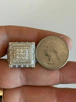 Men 14k Gold Sterling Silver Baguette Diamond Square Flooded Out Icy Pinky RING 18 Men 14k Gold Sterling Silver Baguette Diamond Square Flooded Out Icy Pinky RING -Harlem Bling Shop harlembling men 14k gold sterling silver baguette diamond square flooded out icy pinky ring 78118.1664371716