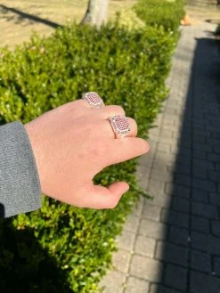 Men Real Solid 925 Sterling Silver Iced Red Ruby Ring HipHop Pinky Or Any Finger -Harlem Bling Shop harlembling men real solid 925 sterling silver iced red ruby ring hiphop pinky or any finger 56275.1664361856