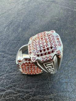 Men Real Solid 925 Sterling Silver Iced Red Ruby Ring HipHop Pinky Or Any Finger -Harlem Bling Shop harlembling men real solid 925 sterling silver iced red ruby ring hiphop pinky or any finger 82351.1664359826