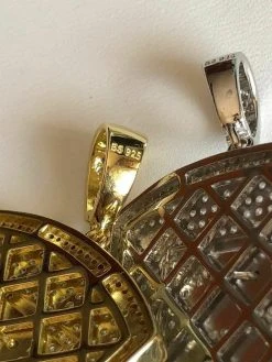 Men Solid 925 Silver Basketball W. Hoop Diamond Pendant W. Chain 14k Gold ICED 25 Men Solid 925 Silver Basketball W. Hoop Diamond Pendant W. Chain 14k Gold ICED -Harlem Bling Shop harlembling men solid 925 silver basketball w hoop diamond pendant w chain 14k gold iced 25818.1664387675