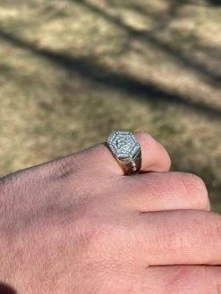 Mens 14k Gold & Real Solid 925 Silver Diamond RING Size 6 7 8 9 10 11 12 13 ICED 21 Mens 14k Gold & Real Solid 925 Silver Diamond RING Size 6 7 8 9 10 11 12 13 ICED -Harlem Bling Shop harlembling mens 14k gold and real solid 925 silver diamond ring size 6 7 8 9 10 11 12 13 iced 60912.1664373367