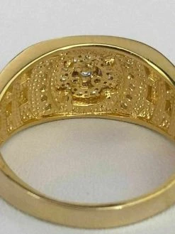 Men's 14k Gold & Real Solid 925 Silver Diamond RING Size 7 8 9 10 11 12 13 ICY -Harlem Bling Shop harlembling mens 14k gold and real solid 925 silver diamond ring size 7 8 9 10 11 12 13 icy 13859.1664391673