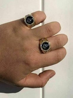 Mens 14k Gold & Real Solid 925 Silver Free Mason Masonic G Black Onyx Ring Pinky -Harlem Bling Shop harlembling mens 14k gold and real solid 925 silver free mason masonic g black onyx ring pinky 25248.1665670458