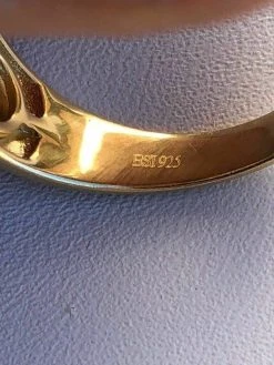 Men's 14k Gold & Real Solid 925 Silver Lucky Horseshoe Ring Size 7 8 9 10 11 12 -Harlem Bling Shop harlembling mens 14k gold and real solid 925 silver lucky horseshoe ring size 7 8 9 10 11 12 25473.1664389709