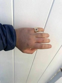 Men's 14k Gold & Real Solid 925 Silver Lucky Horseshoe Ring Size 7 8 9 10 11 12 -Harlem Bling Shop harlembling mens 14k gold and real solid 925 silver lucky horseshoe ring size 7 8 9 10 11 12 57377.1665670603