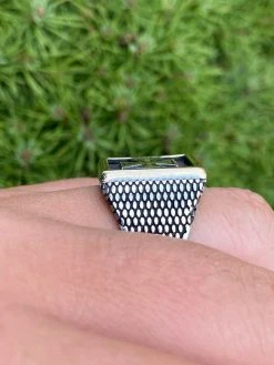 Mens 14k Gold & Real Solid 925 Sterling Silver German Maltese Iron Cross Ring -Harlem Bling Shop harlembling mens 14k gold and real solid 925 sterling silver german maltese iron cross ring 36674.1664386819