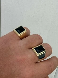 Mens 14k Gold Over Real Solid 925 Silver Black Onyx Ring Size 7 8 9 10 11 12 13 21 Mens 14k Gold Over Real Solid 925 Silver Black Onyx Ring Size 7 8 9 10 11 12 13 -Harlem Bling Shop harlembling mens 14k gold over real solid 925 silver black onyx ring size 7 8 9 10 11 12 13 26039.1664399498