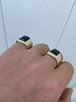 Mens 14k Gold Over Real Solid 925 Silver Black Onyx Ring Size 7 8 9 10 11 12 13 32 Mens 14k Gold Over Real Solid 925 Silver Black Onyx Ring Size 7 8 9 10 11 12 13 -Harlem Bling Shop harlembling mens 14k gold over real solid 925 silver black onyx ring size 7 8 9 10 11 12 13 31024.1664372242