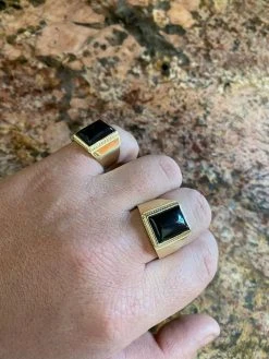 Mens 14k Gold Over Real Solid 925 Silver Black Onyx Ring Size 7 8 9 10 11 12 13 35 Mens 14k Gold Over Real Solid 925 Silver Black Onyx Ring Size 7 8 9 10 11 12 13 -Harlem Bling Shop harlembling mens 14k gold over real solid 925 silver black onyx ring size 7 8 9 10 11 12 13 71316.1664400422