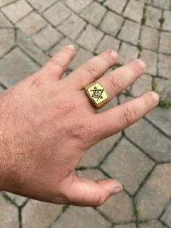 Mens 14k Gold Over Real Solid 925 Sterling Silver Free Mason G Masonic Ring 7-13 -Harlem Bling Shop harlembling mens 14k gold over real solid 925 sterling silver free mason g masonic ring 7 13 99789.1664400365