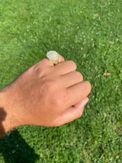 Men's 14k Gold Solid 925 Sterling Silver Big Hip Hop RING Super Iced Large Pinky 25 Men's 14k Gold Solid 925 Sterling Silver Big Hip Hop RING Super Iced Large Pinky -Harlem Bling Shop harlembling mens 14k gold solid 925 sterling silver big hip hop ring super iced large pinky 35235.1664373680